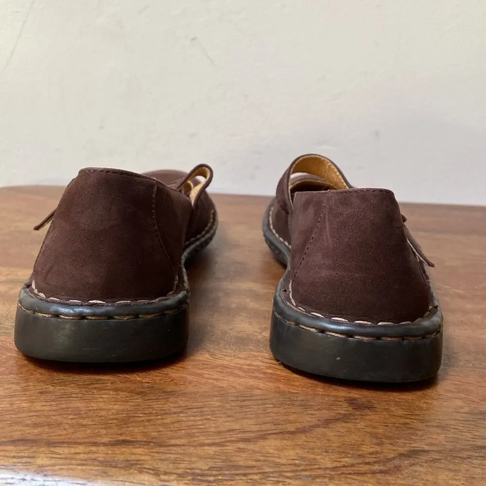 Lands' End Brown Kids Mary Jane Shoes